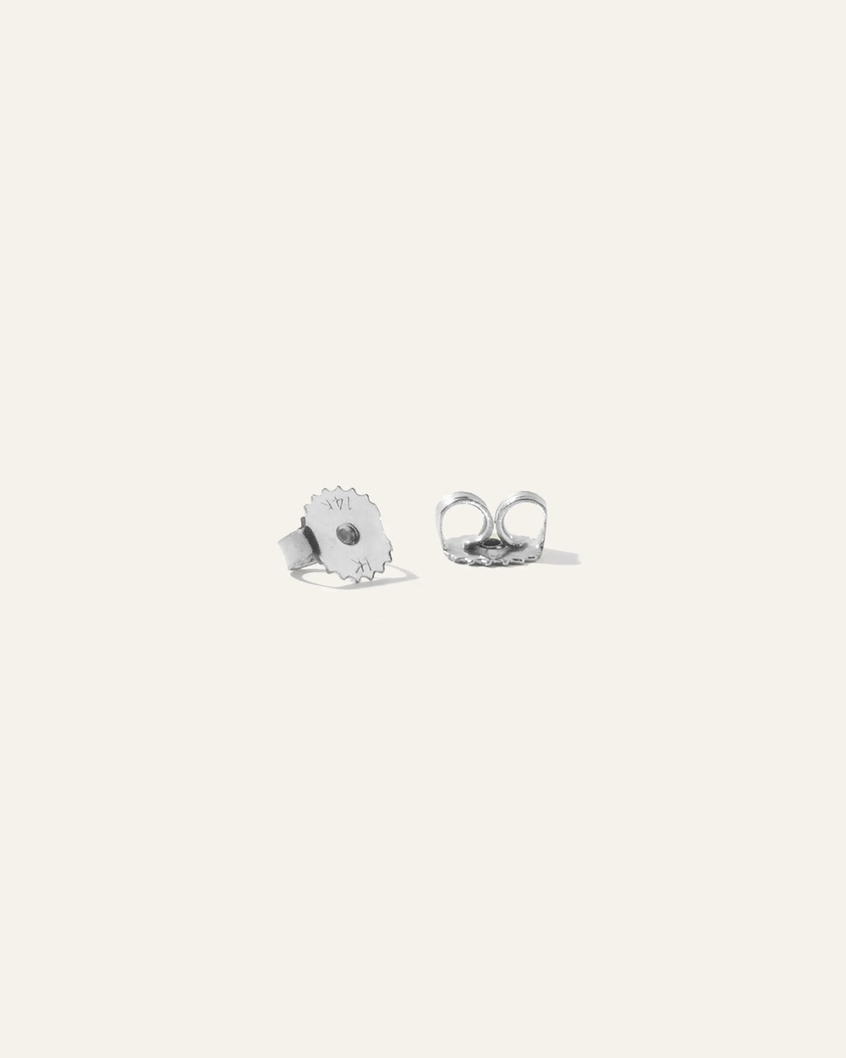 14K Gold Lab Grown Diamond Four-Prong Solitaire Studs - 2ctw - One Size / Yellow Gold