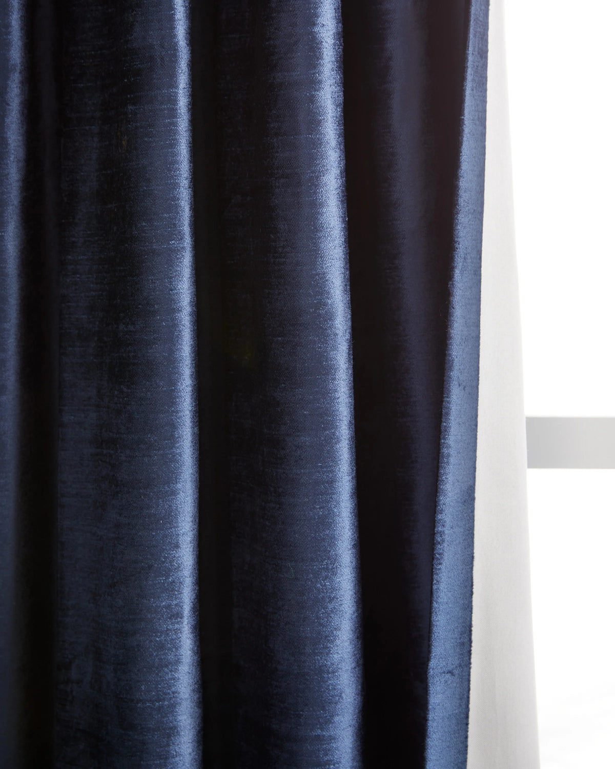 Luster Velvet Room Darkening Curtain - Single Panel - 48x84 / Champagne