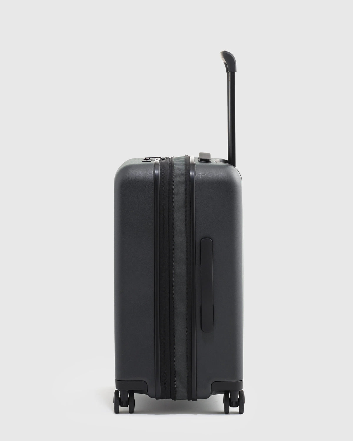 Expandable Carry-On & Medium Check-In Suitcase Set - One Size / Black