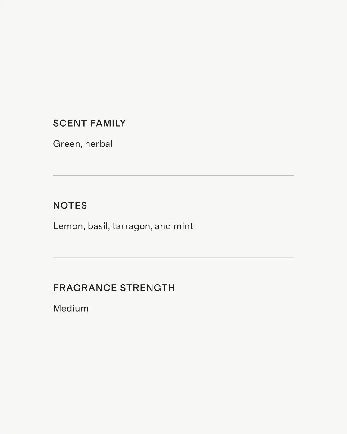 Basil & Tarragon Candle