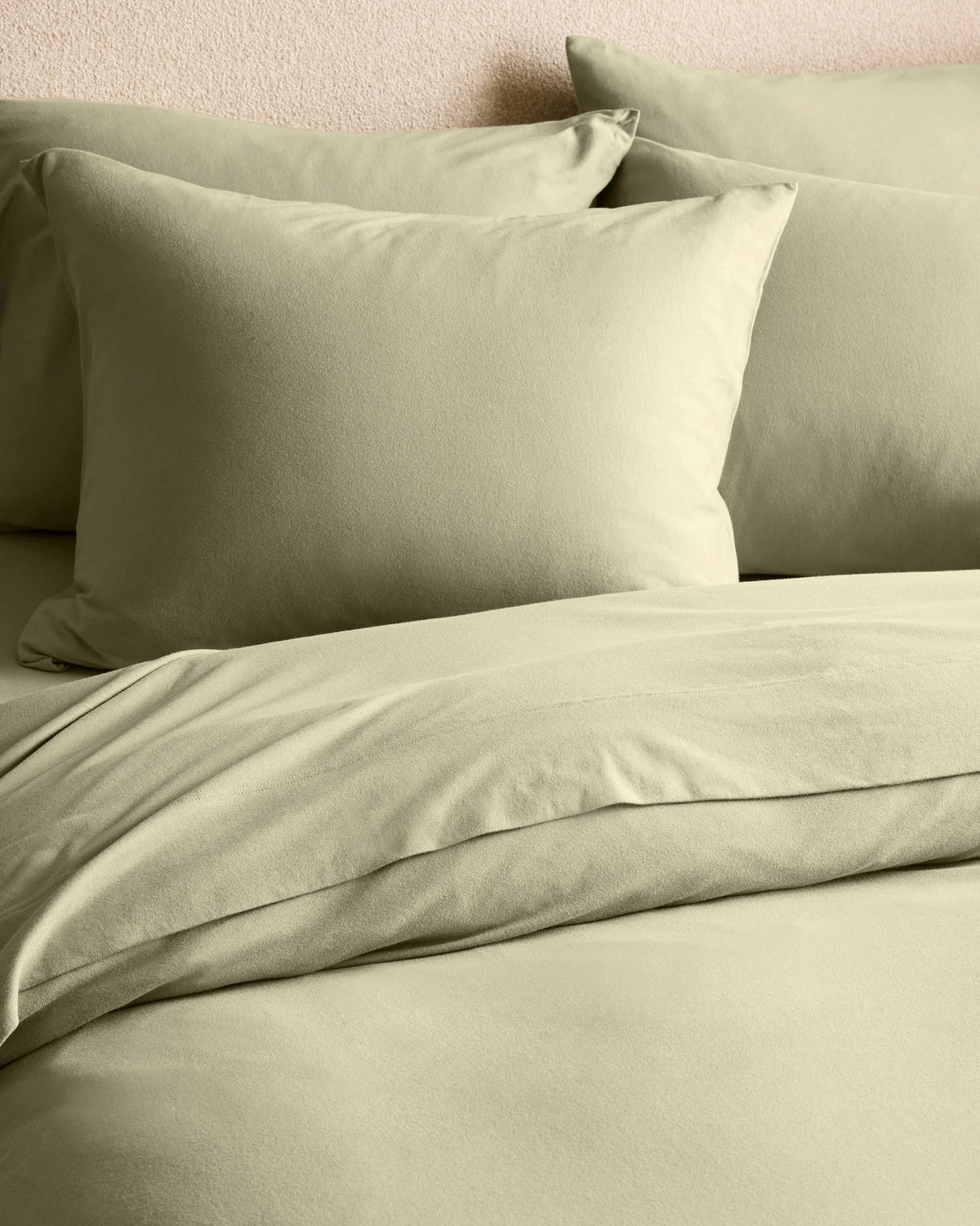 Organic Jersey Sham Set - Standard / Heather Grey