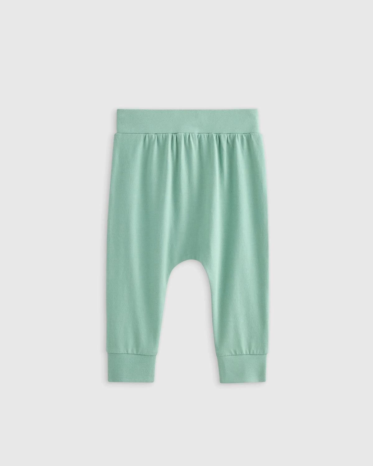 100% Organic Cotton Everyday Pant - 0-3M / Sage Green