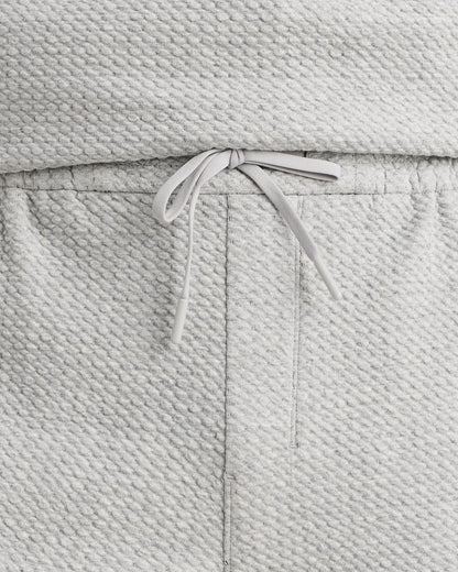 Waffle Knit Joggers - S / Heather Grey
