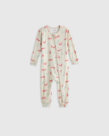 Bamboo One Piece Pajama - 0-3M / Wildflower Dreams