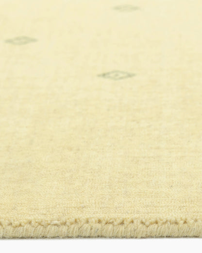 Dakota Hand-Loomed Wool Rug - 4' x 6' / Ivory