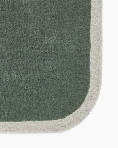 Colorful Curves Hand-Tufted Rug - 3'6" x 5'6" / Pink