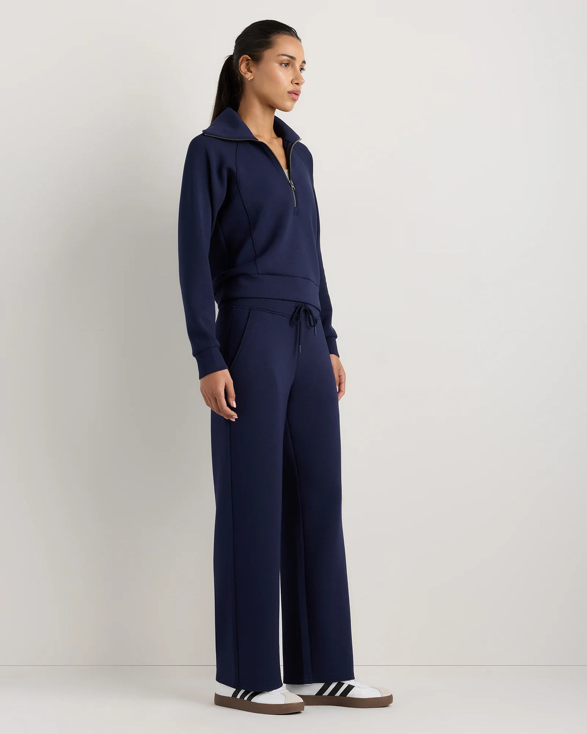 CloudComfort Wide Leg Pants - XS / Pebble Beige
