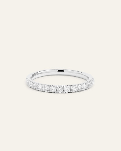 Lab Grown Diamond Pave Band - 4 / Yellow Gold