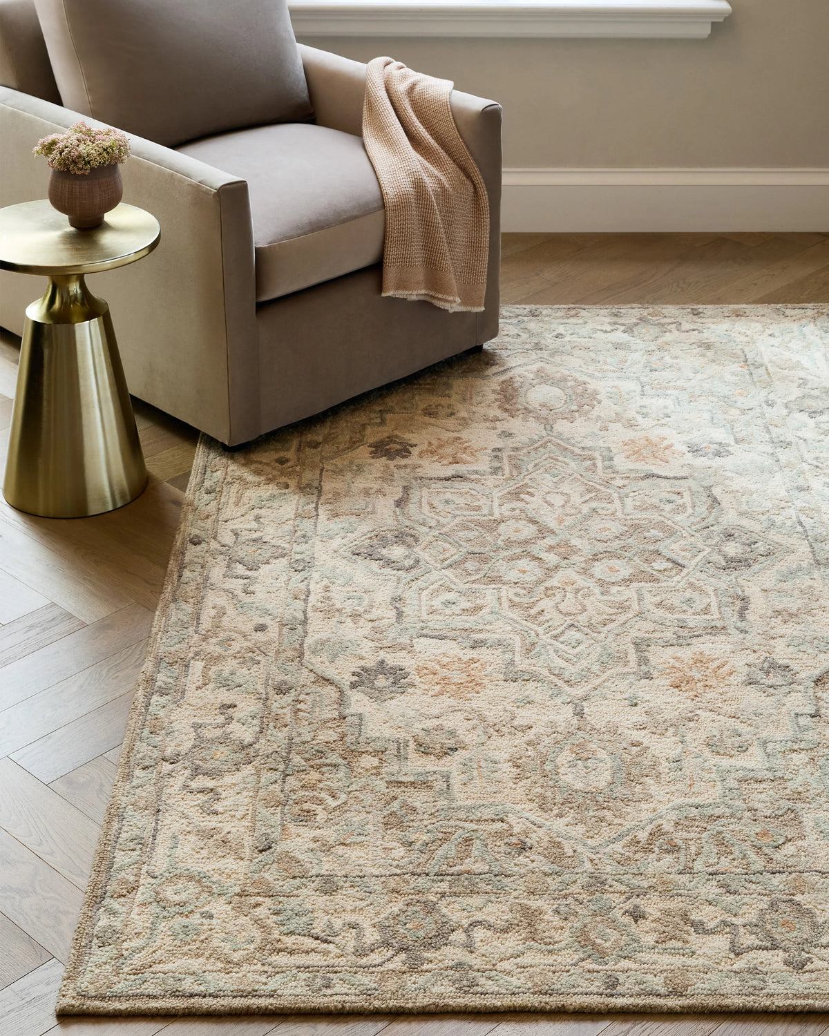 Brenner Wool Rug - 3' x 5' / Neutral