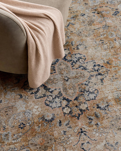 Sari Performance Rug - 5'3" x 7'10" / Spice/Gold