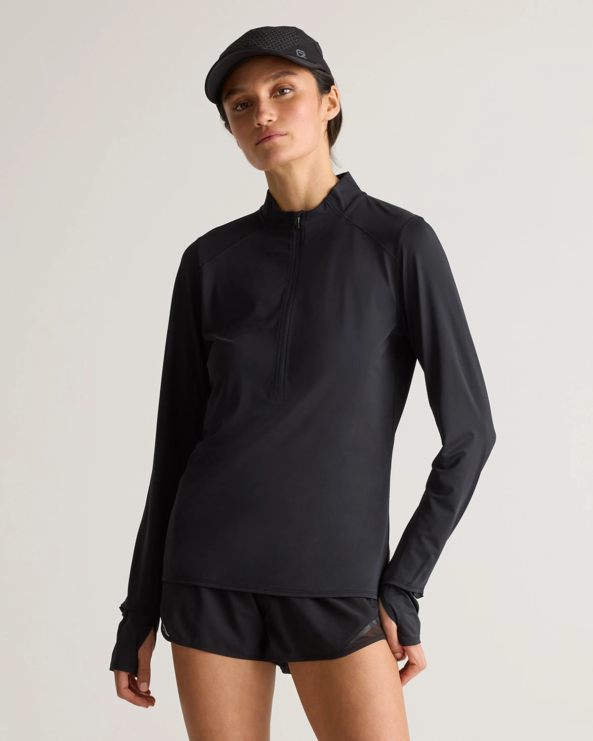 Race Day Half-Zip Pullover - XS / Big Sur Green