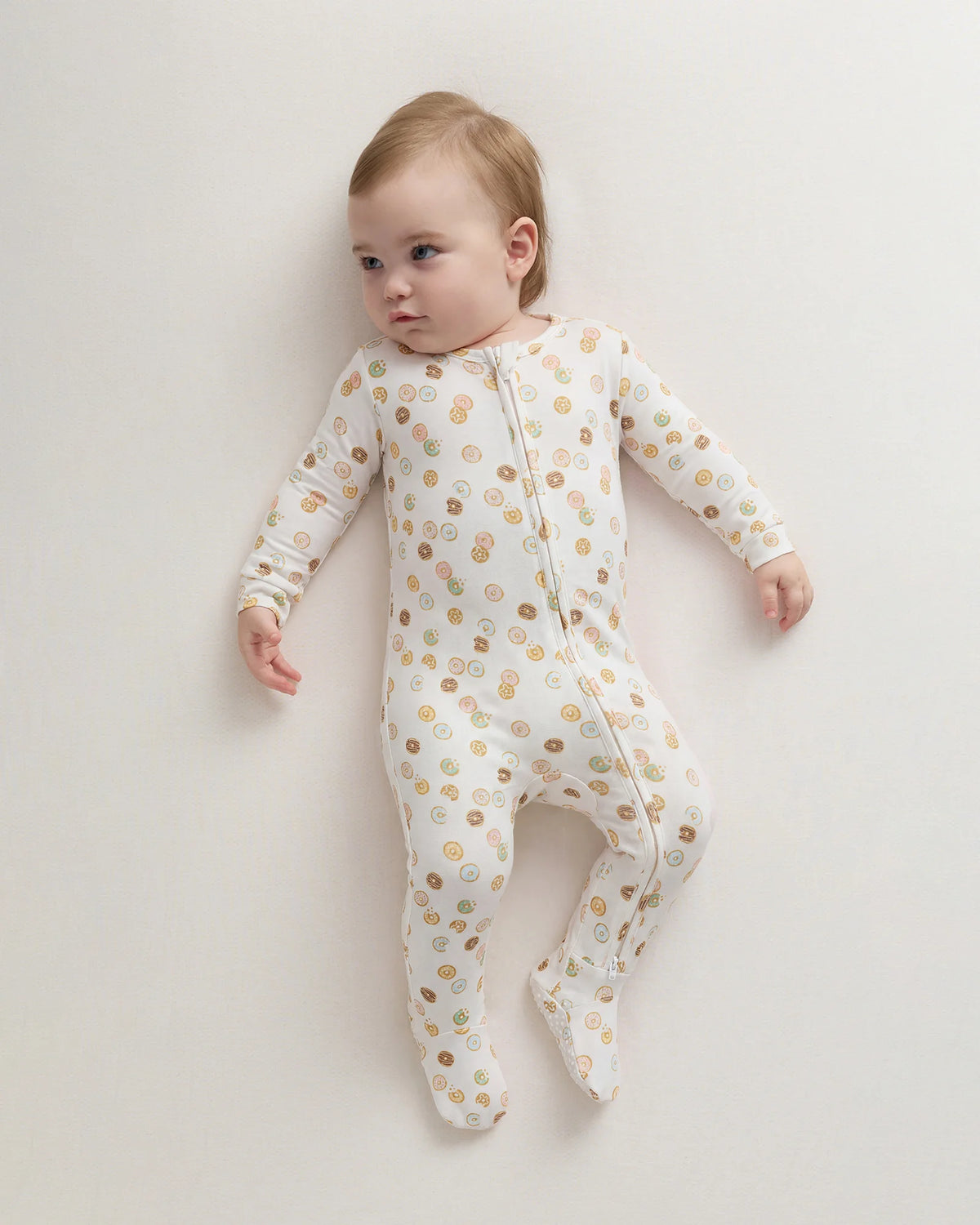 Bamboo Footie Pajama - 0-3M / Ice Cream Bears