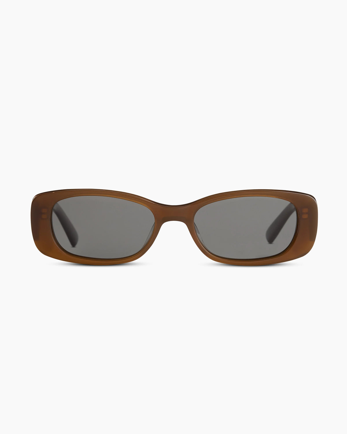Palma Polarized Acetate Sunglasses - One Size / Black with Green lens
