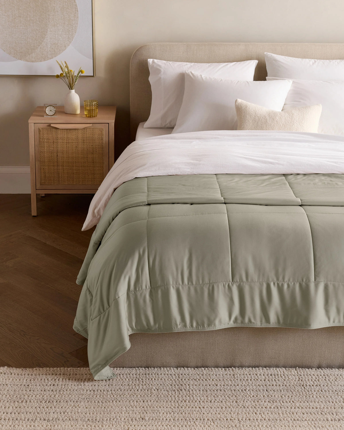 Bamboo Comforter - Twin / Soft Pink
