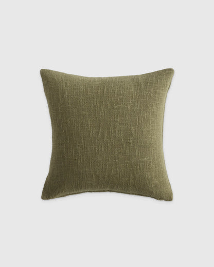 Cotton Slub Pillow Cover - 20x20 / Terracotta
