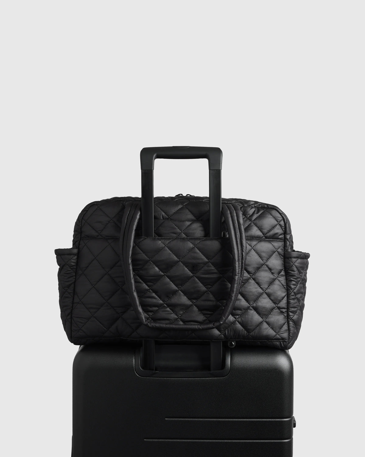Transit Quilted Duffle Bag - One Size / Taupe Brown