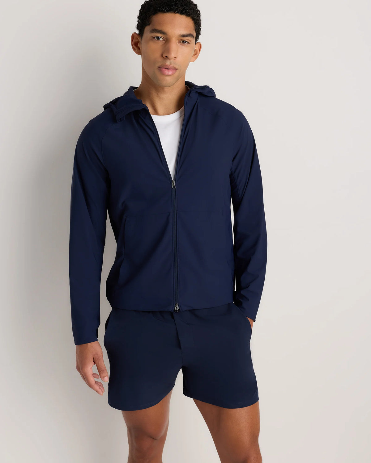 Packable Performance Training Jacket - S / Storm Blue