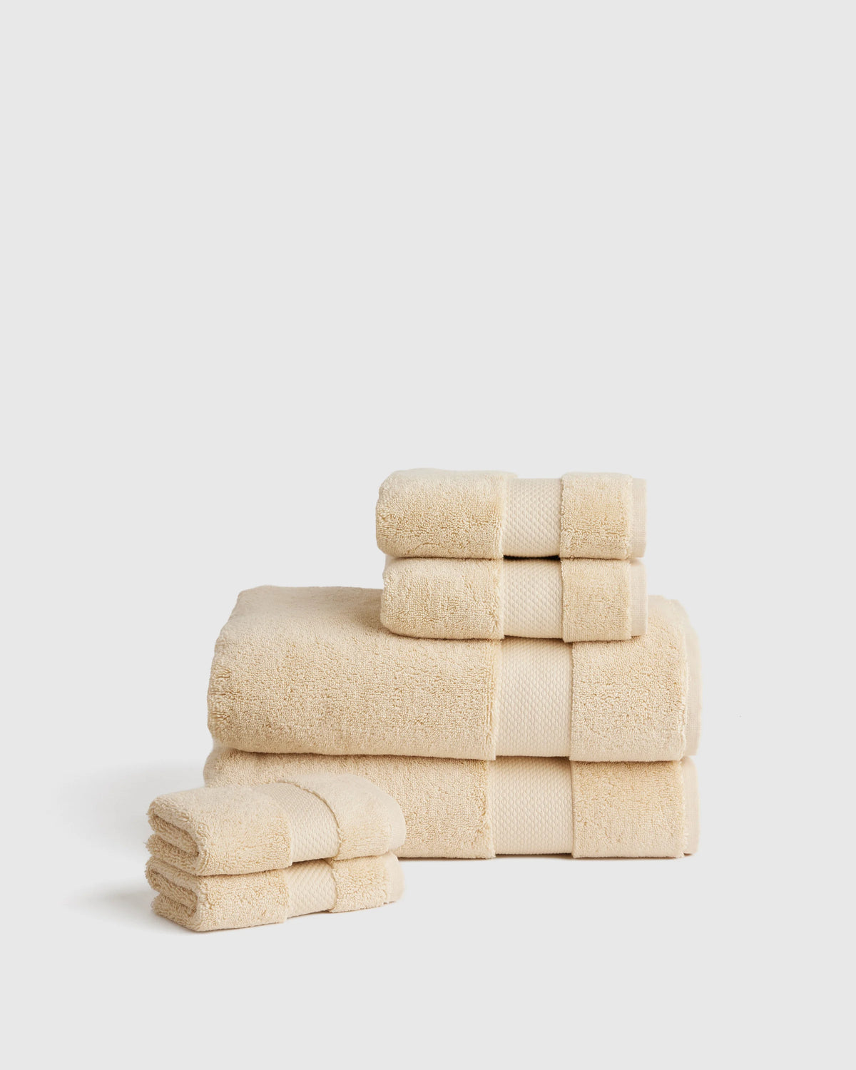 Turkish Ultra Plush Bath Towel Bundle - One Size / Mineral