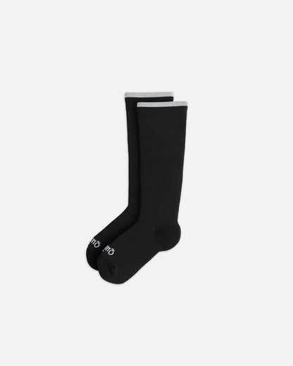 Recycled Maternity Compression Socks 3-Pack - L / White/Black/Grey