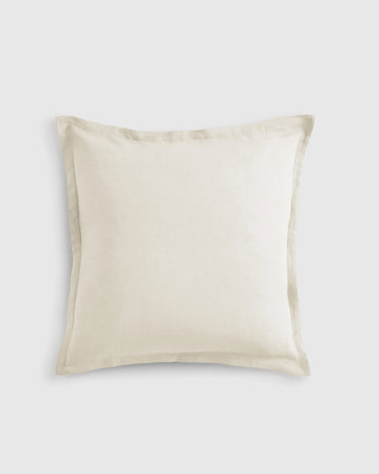 European Linen Euro Sham - Euro / Sand