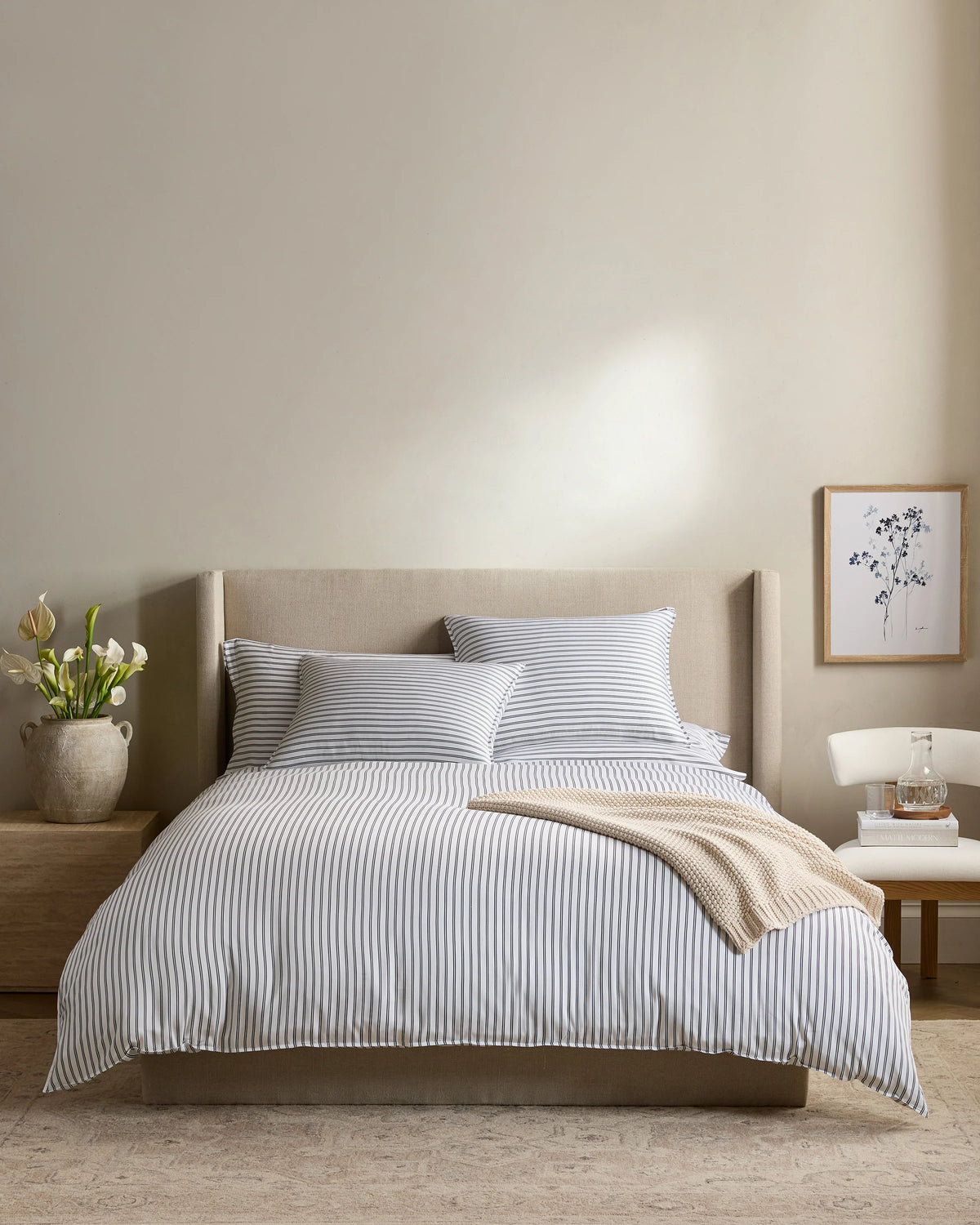 Bamboo Sham Set - Standard / White