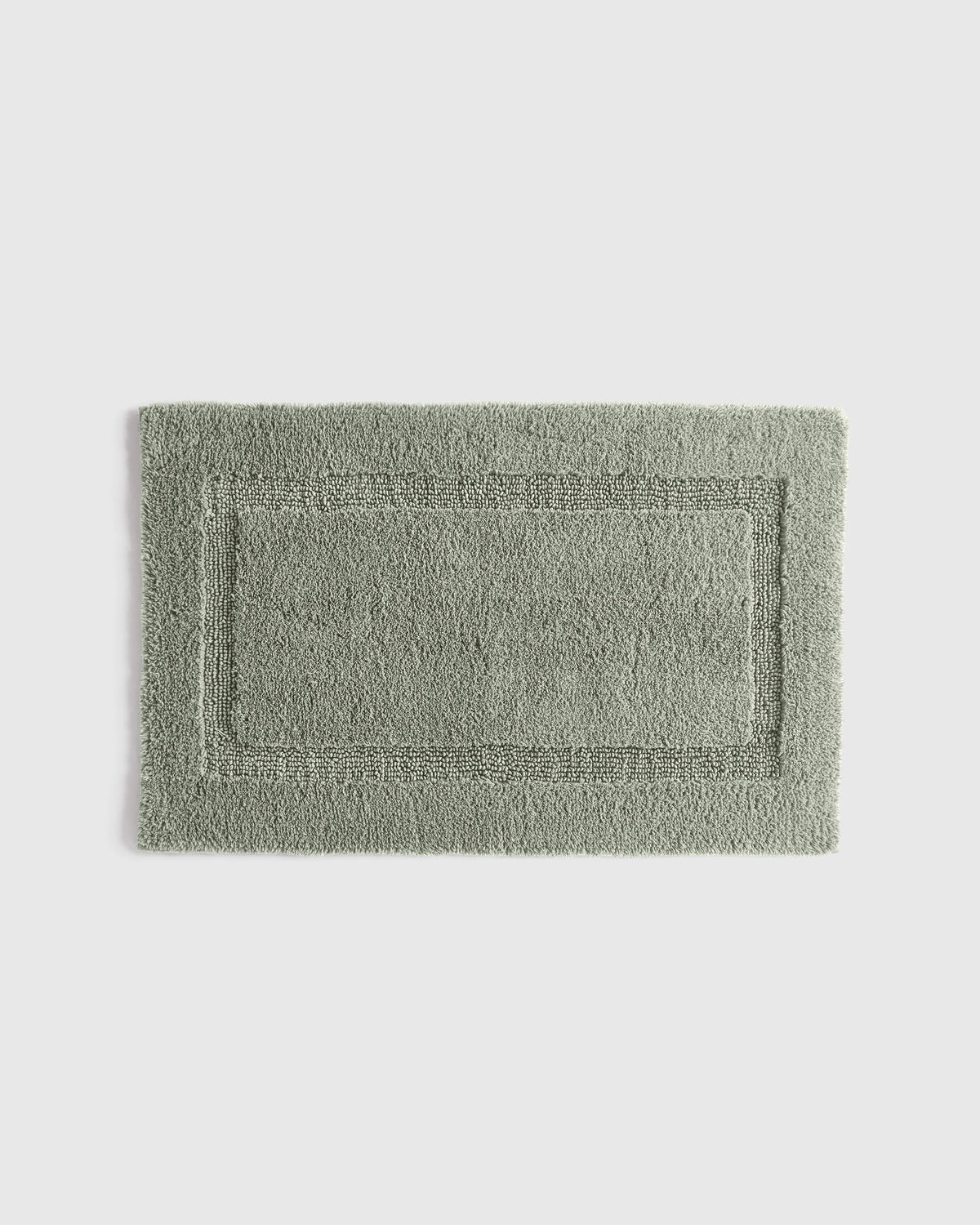Turkish Cotton Non-Slip Bath Rug - 21"x34" / White