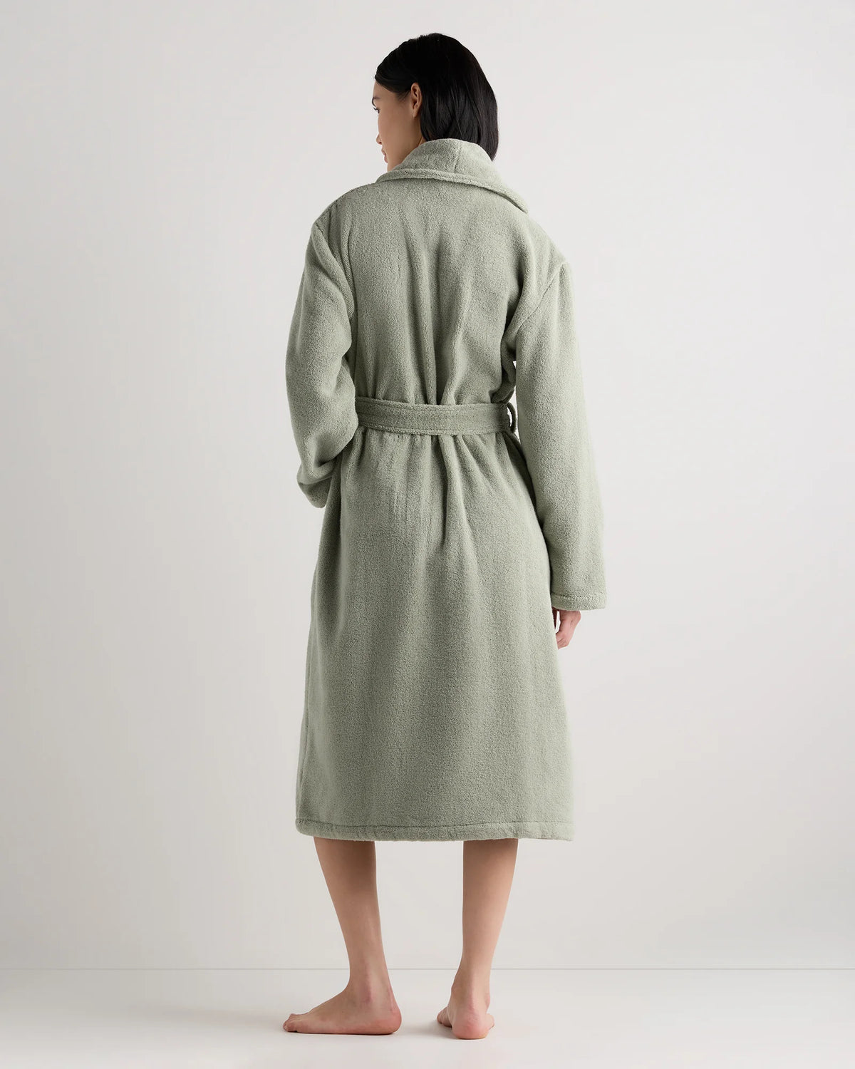 Turkish Cotton Terry Robe - XS / White