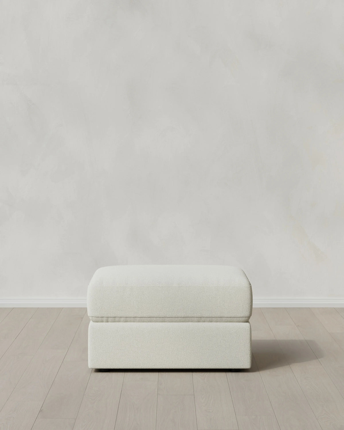 Ashford Deep Seat Ottoman in Performance Basketweave - One Size / Navy
