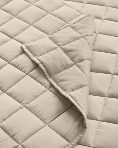 Bamboo Box Quilt Set - Twin / Sage