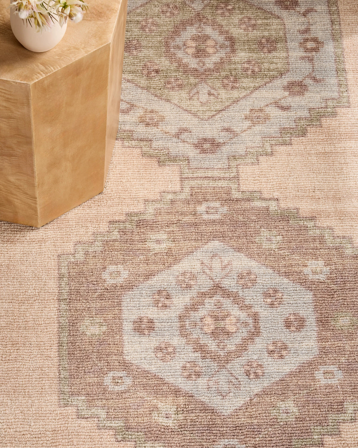 Ellery Tufted Wool Rug - 3' x 5' / Pink Multi
