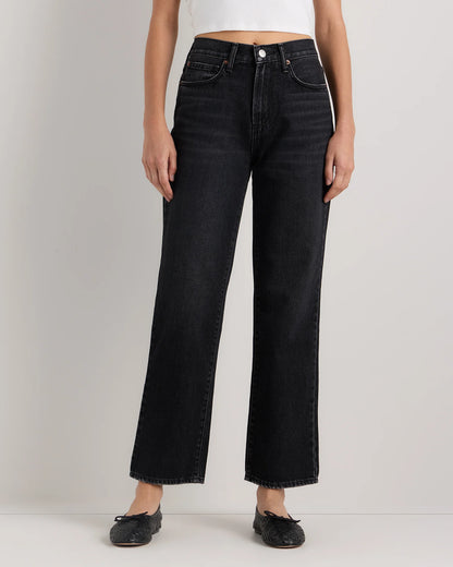 Bella Rigid Straight Jeans - 24 / Powder Blue Raw Hem