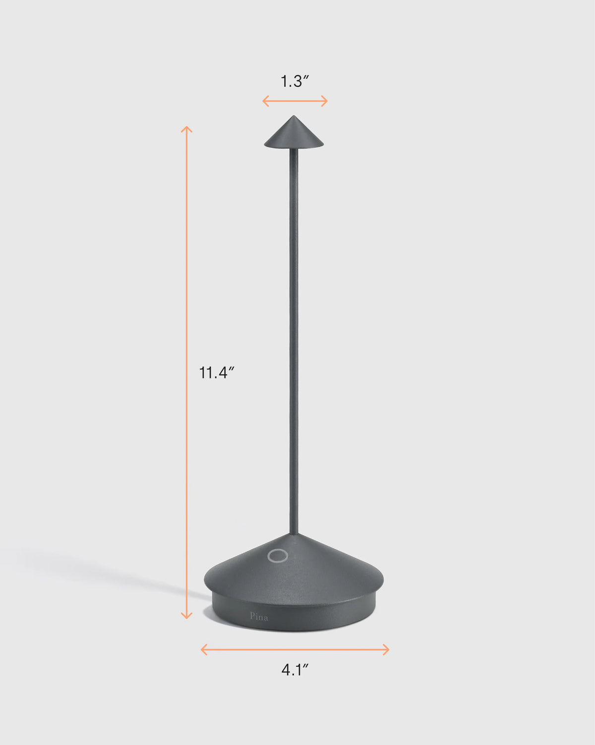 Pina Pro Rechargeable Table Lamp by Zafferano - One Size / White