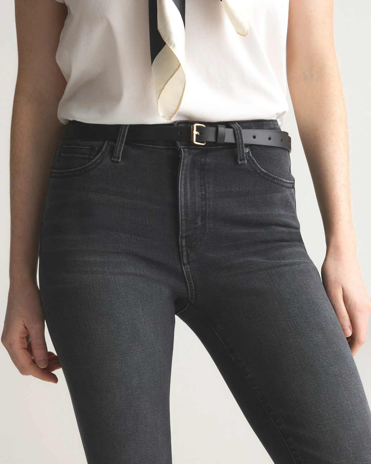 Bella Stretch Kick Flare Jeans - 24 / Deep Rinse