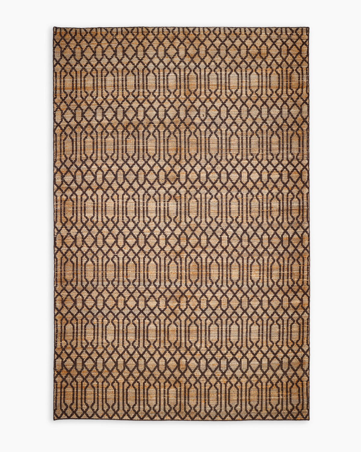 Birch Handwoven Jute-Blend Rug - 5' x 8' / Brown