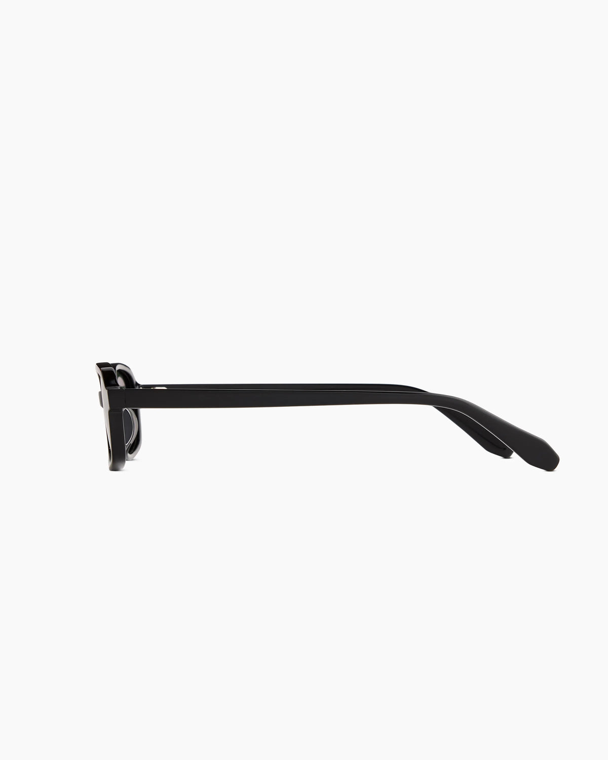Mykonos Polarized Acetate Sunglasses - One Size / Black with Green lens