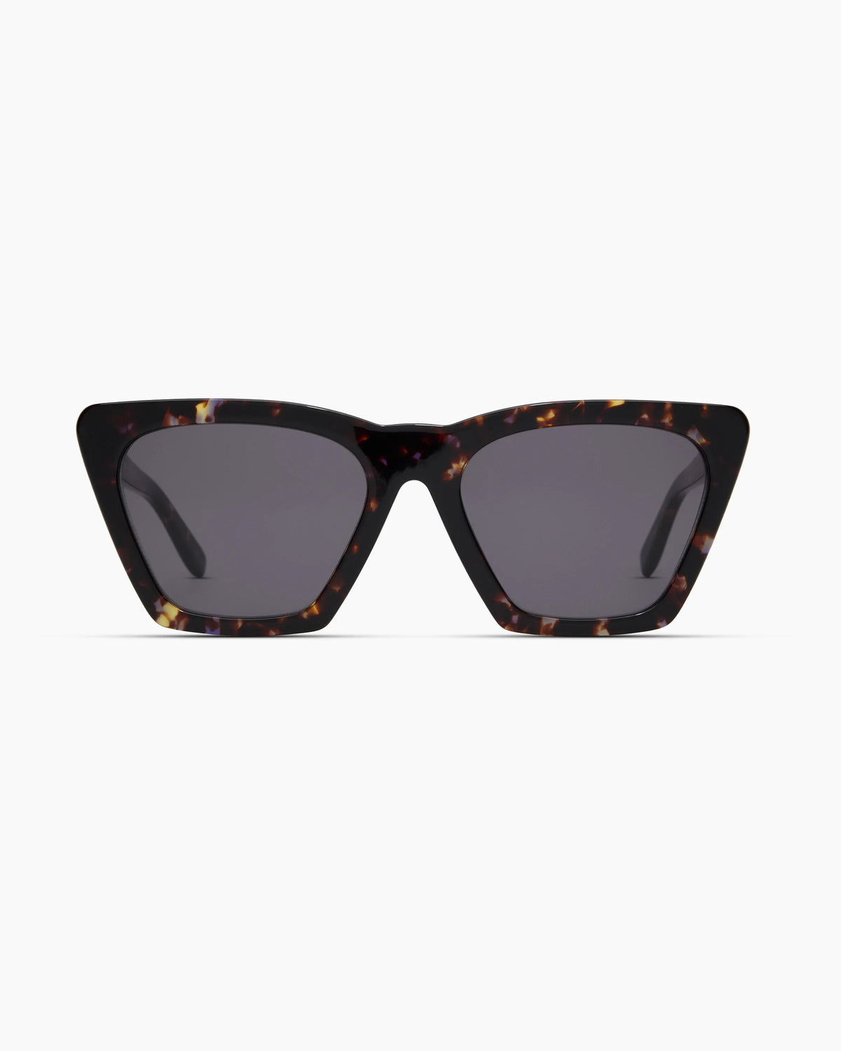 Andy Polarized Acetate Sunglasses - One Size / Black with Grey lens