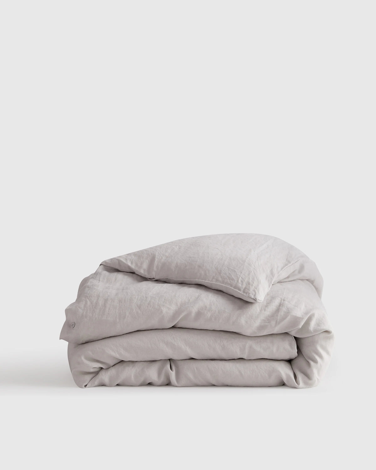 European Linen Duvet Cover - Twin / Peach