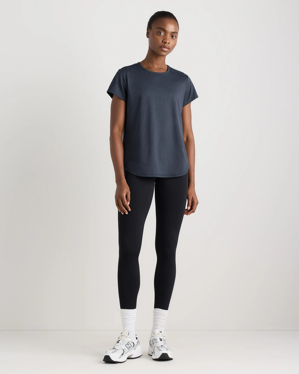 Flowknit Breeze Tee - XS / Heather Green