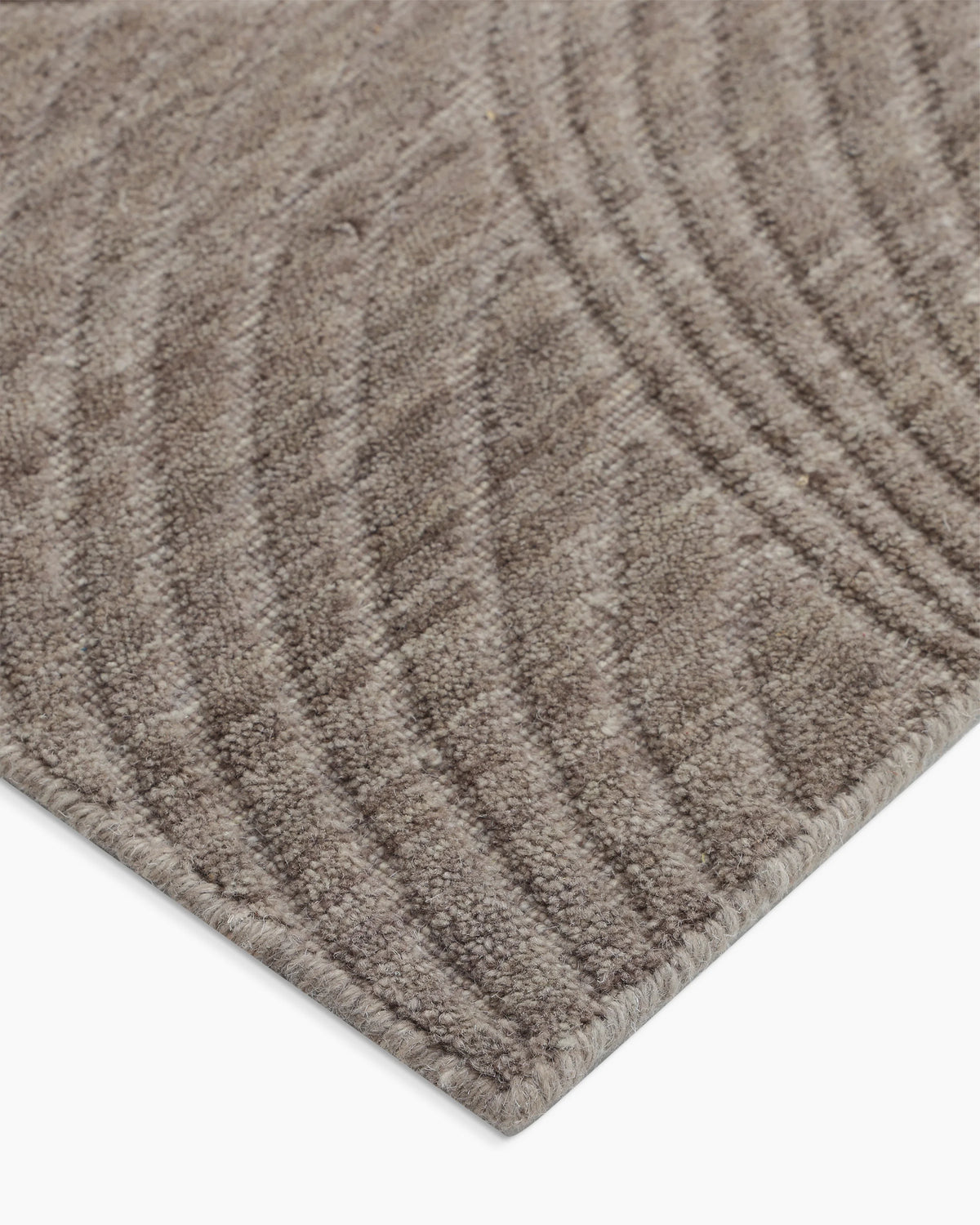 Windsor Hand-Loomed Wool Rug - 5' x 8' / Mushroom