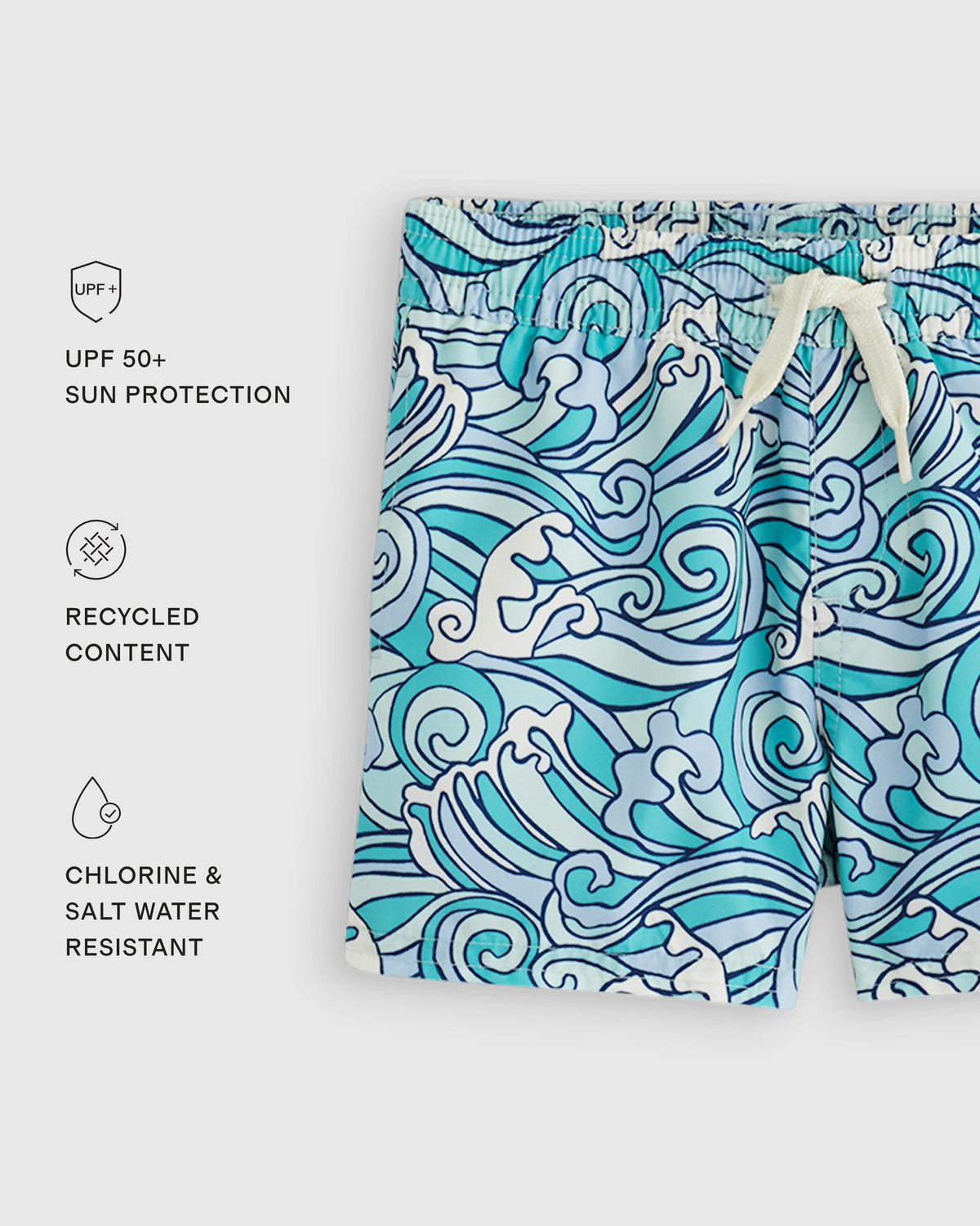 Swim Trunk - 0-3M / Alligators