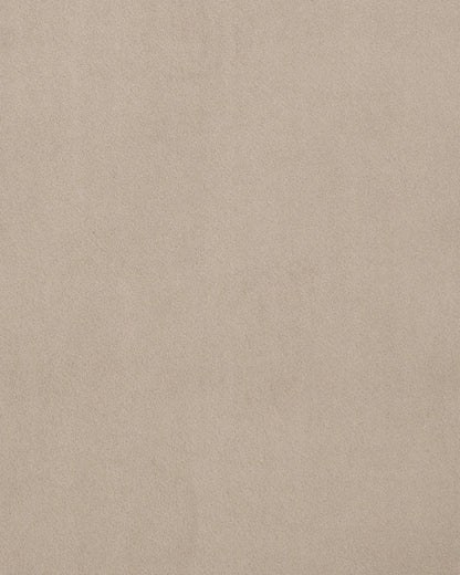 Brennan Ottoman in Performance Velvet - One Size / Taupe