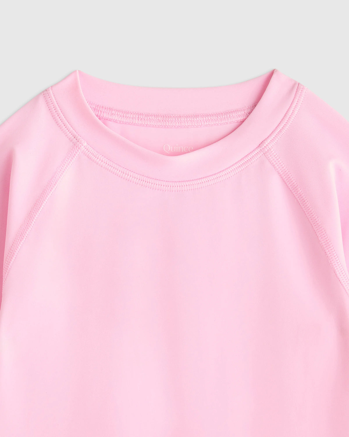 Long Sleeve Raglan Rash Guard - 2T / Island Aqua
