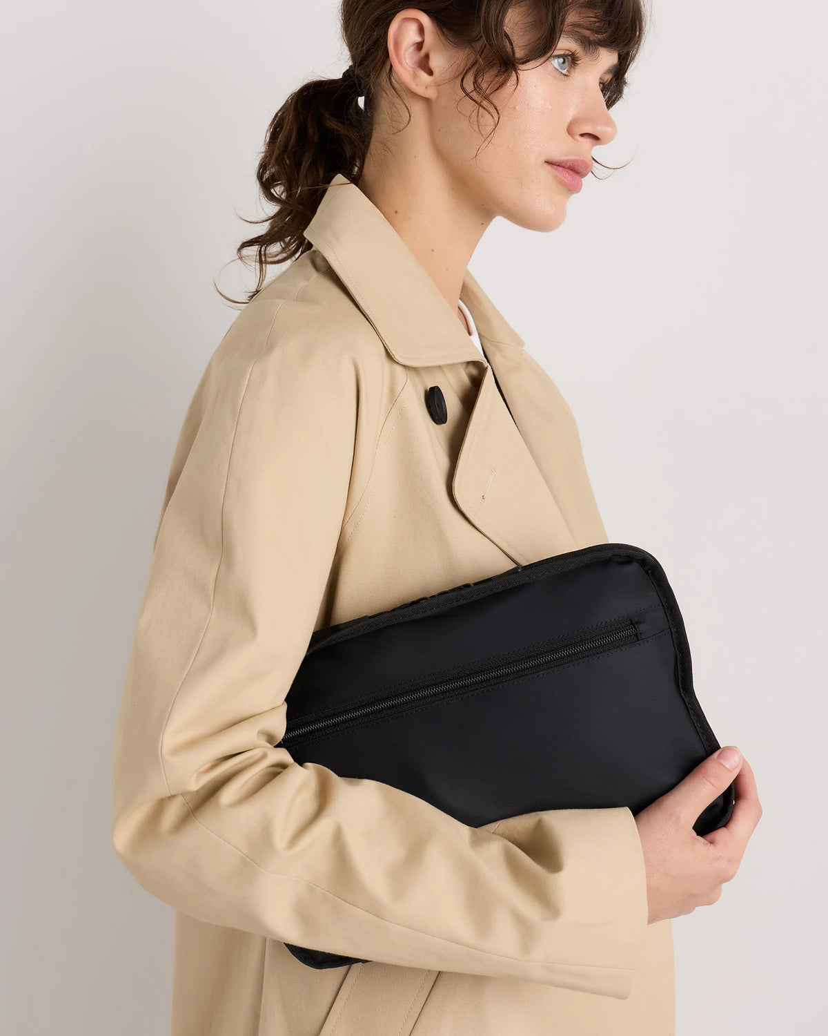 Packable Expandable Travel Tote - One Size / Black