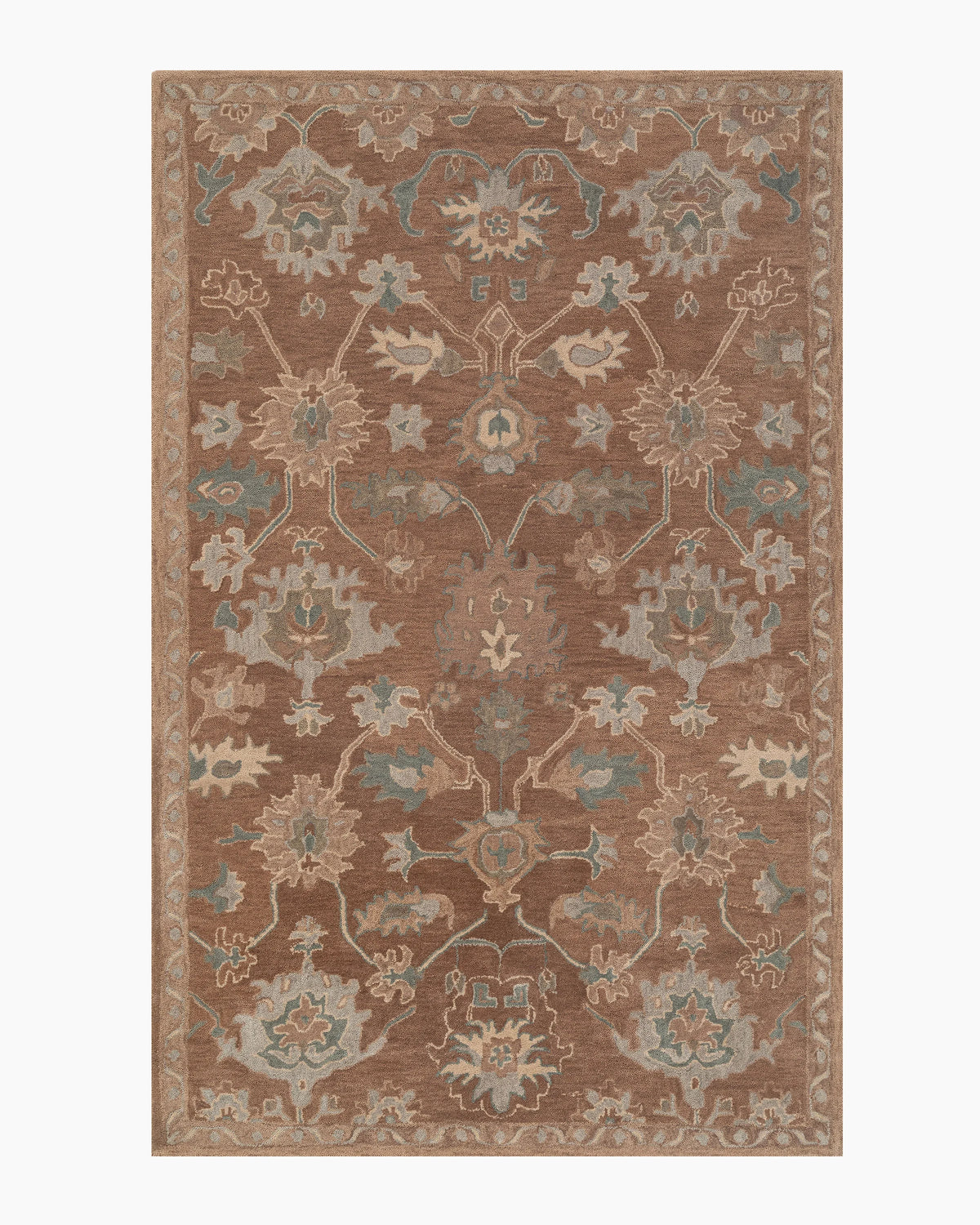 Billie Wool Rug - 5' x 8' / Chestnut