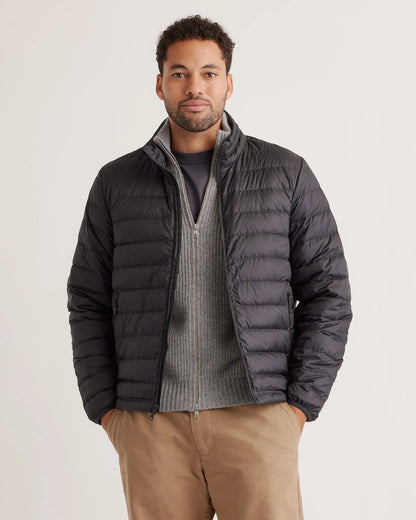 Lightweight Down Packable Puffer Jacket - XS / Overcast Grey