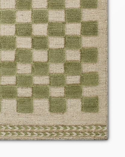 Romy Handwoven Wool Rug - 5' x 8' / Beige