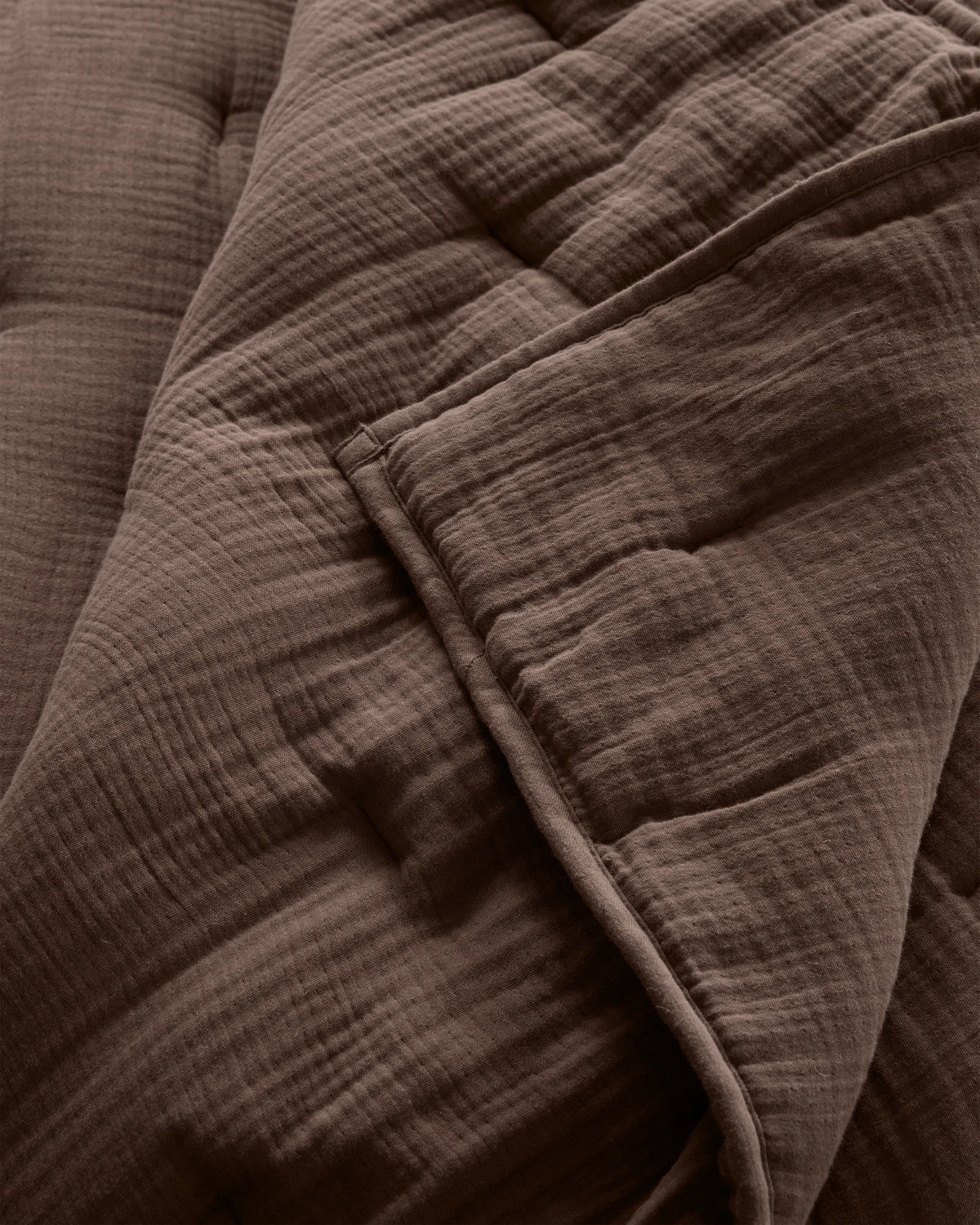 Organic Cotton Gauze Dream Quilt Set - Twin / Dried Sage