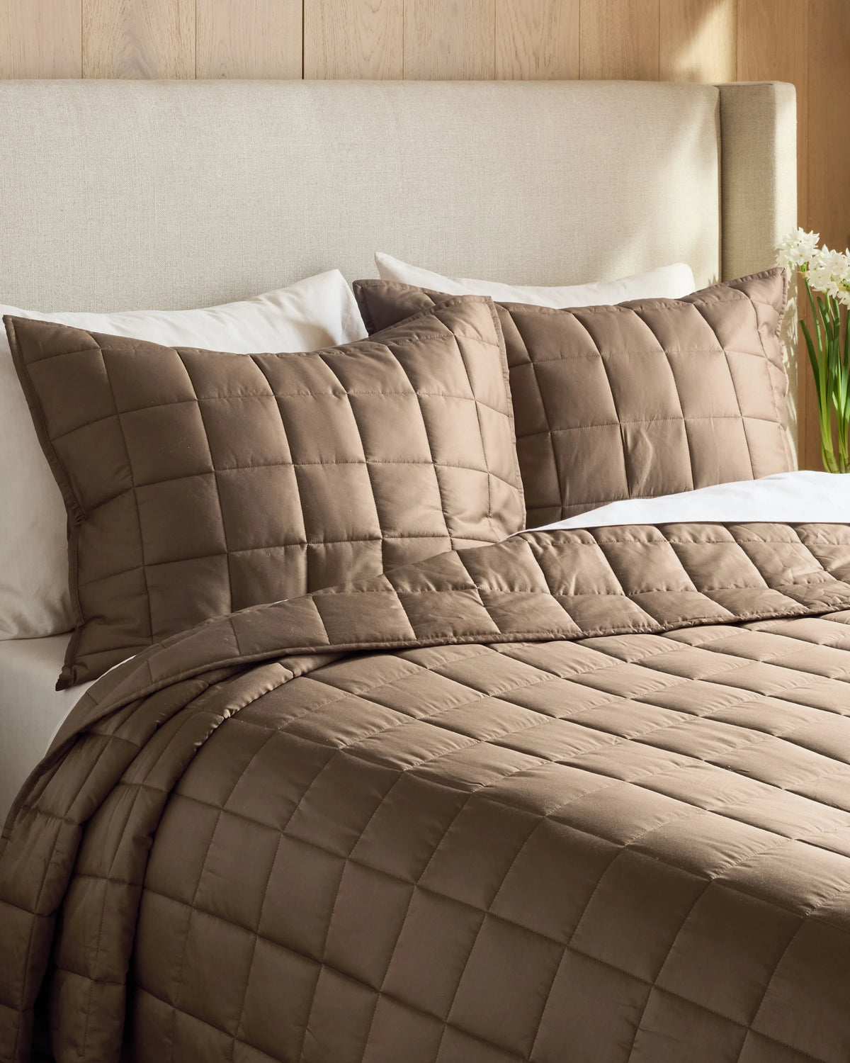 Bamboo Box Quilt - Twin / Sage