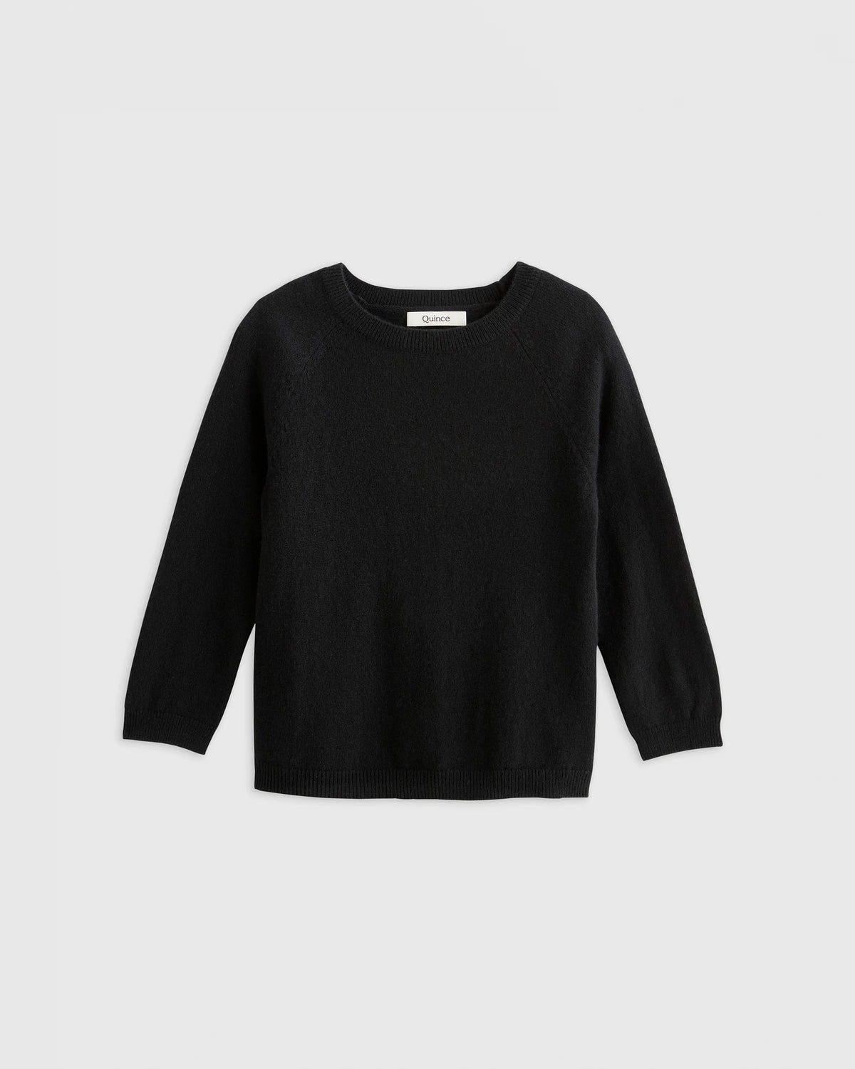 Washable Cashmere Crewneck Sweater - 2T / Forest Floor Green