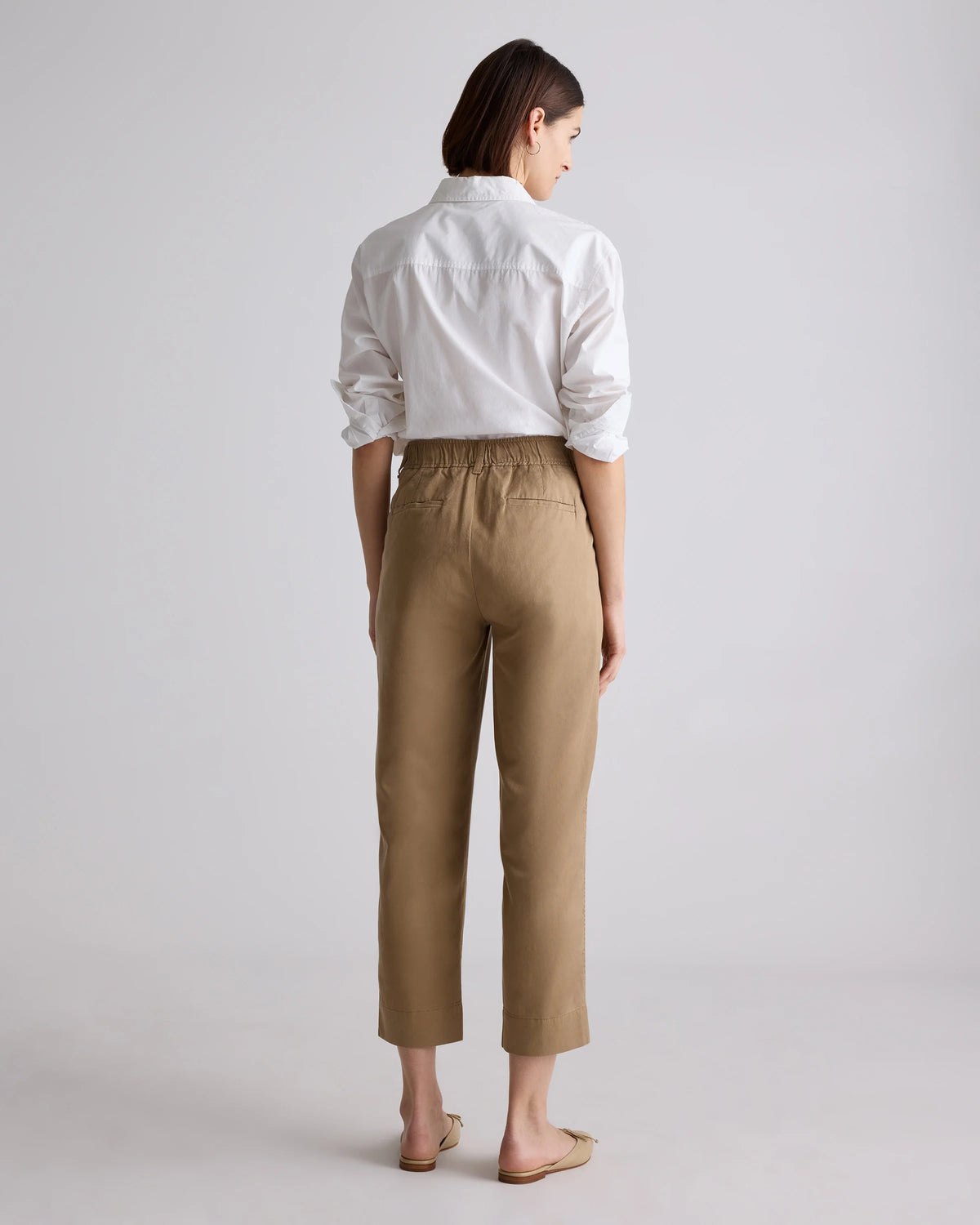 Drapey Twill Tapered Trouser - 0 / True Black